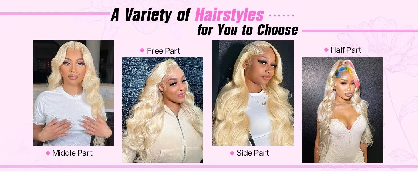 200 Density 613 Human Hair Wig 13x6 Hd Lace Frontal 40 Inch Blonde Human Hair Wig Pre Plucked BrazilianBody Wave Lace Front Wigs