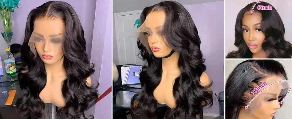 200 Density 613 Human Hair Wig 13x6 Hd Lace Frontal 40 Inch Blonde Human Hair Wig Pre Plucked BrazilianBody Wave Lace Front Wigs